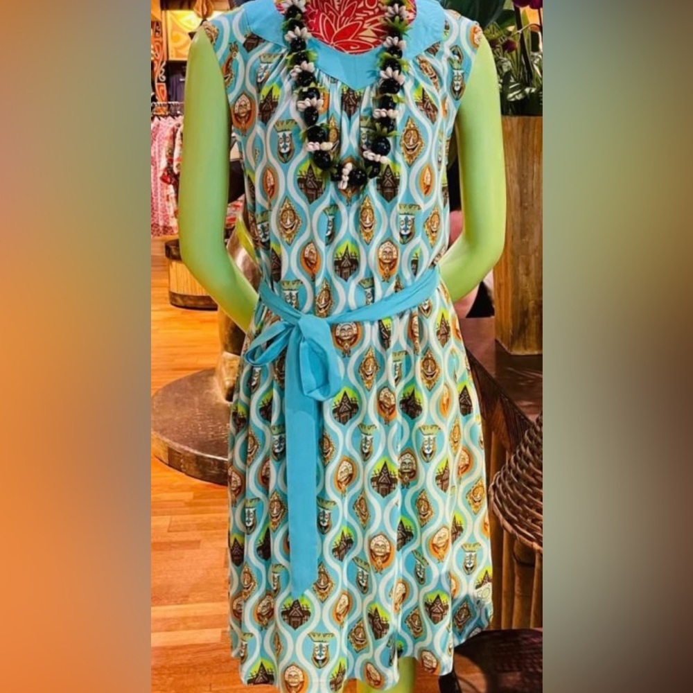 Disney Walt Disney World 50th Anniversary Polynesian Village Resort Dress - NWT